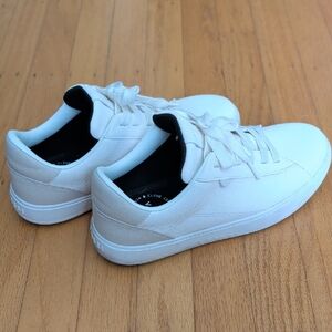 White Low-Top Sneakers